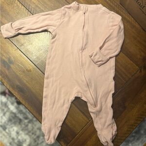 Old Navy Pink Footie One Piece